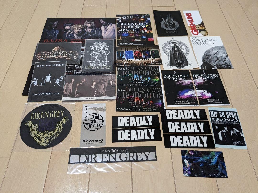 Amazon.co.jp: DIR EN GREY ステッカー ポストカード フライヤー